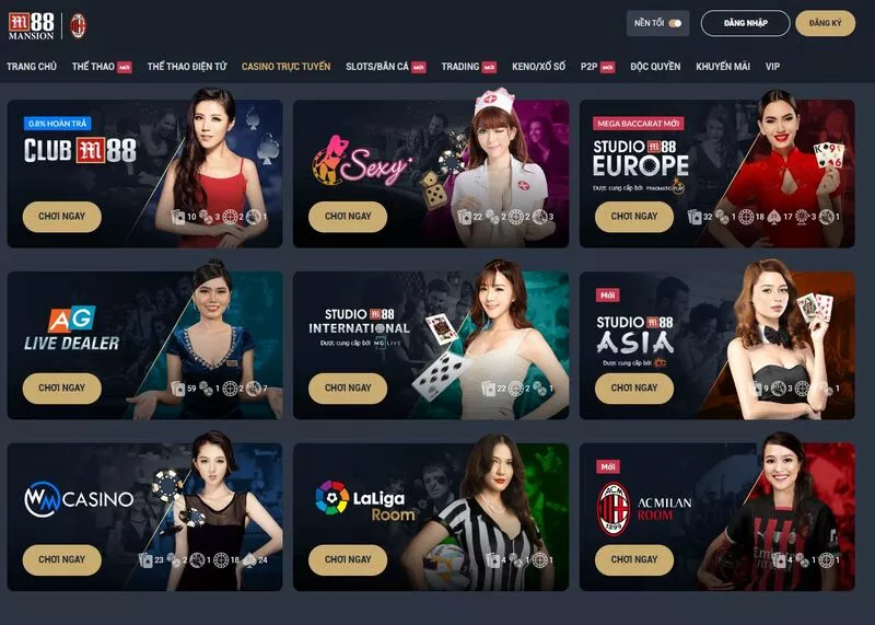 casino trực tuyến m88