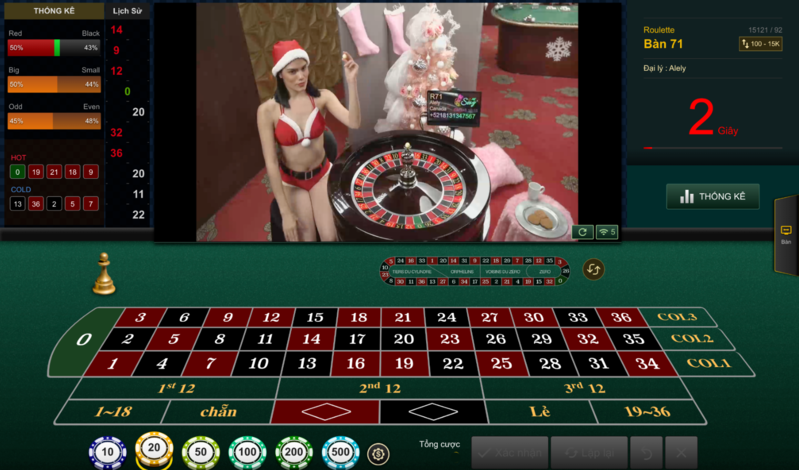 đặt cược roulette m88