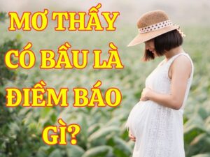 mơ thấy có bầu ý nghĩa gì?