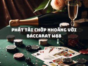 phát tài chớp nhoáng với baccarat w88