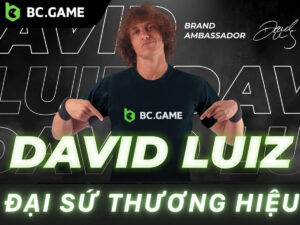 đại sứ thương hiệu bcgame - david luiz