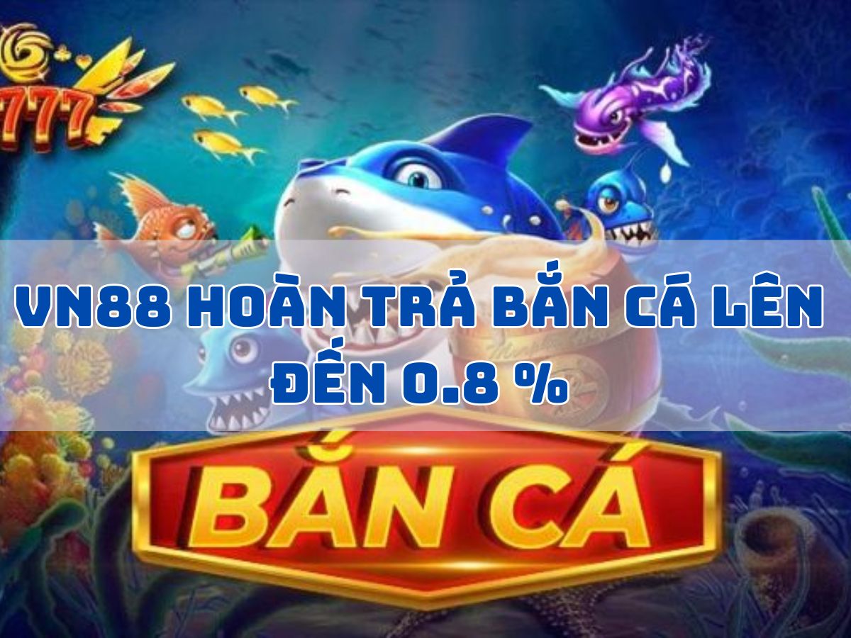 vn88 hoàn trả bắn cá lên đến 0.8 %