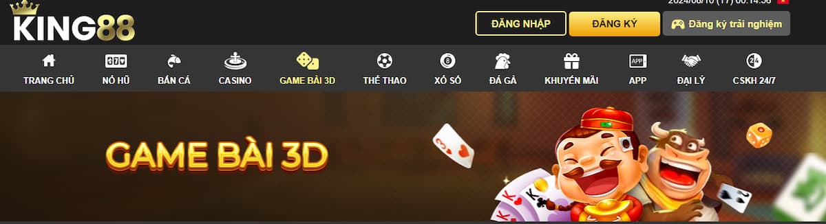 game bài 3d king88