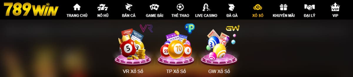 xổ số 789win